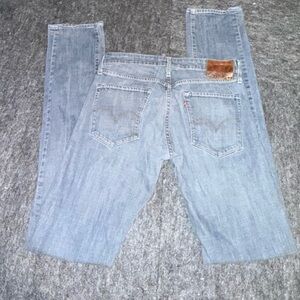 Vintage Levi’s Capital E Size 32 Men's Blue Jeans Stacked Skinny Made in the USA